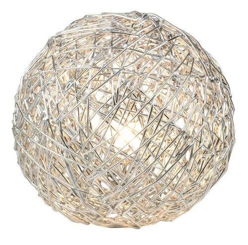 Tischlampe Acrylball 25cm Dekoleuchte 230V E27 Lampe Tischleuchte