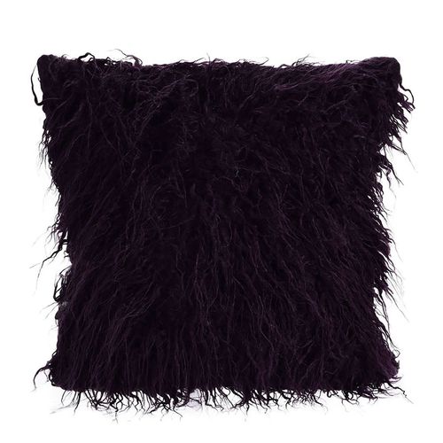 Fellkissen Fellimitat Nerzoptik 45x45cm Polyester Dekokissen Kissen 