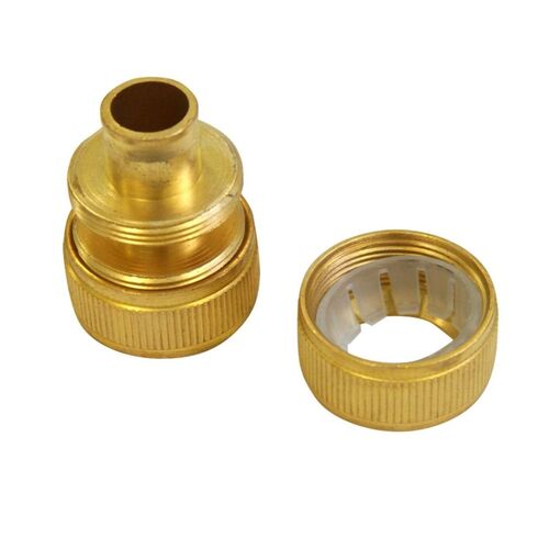 Schlauchreparator aus Messing f�r 19 mm (3/4) Gewinde Schlauchverbinder