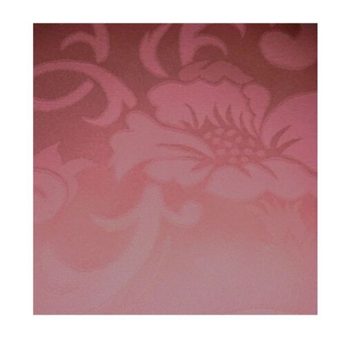 Tischdecke Damast 160cm rot Tafeltuch Polyester waschbar Fleckschutz