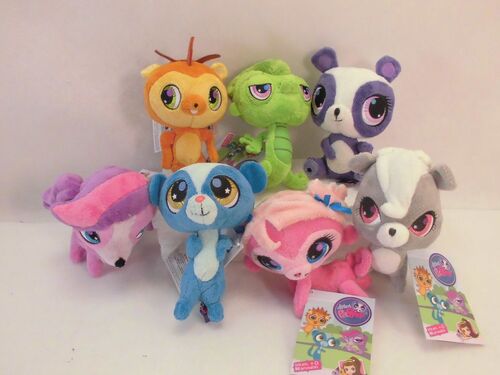 My Littlest Pet Shop Pl�sch Pl�schfigur Stofftier Sunil Russel Pepper Penny Zoe