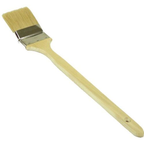 Heizkrperpinsel 75mm Pinsel Heizung helle Naturborsten Eckpinsel