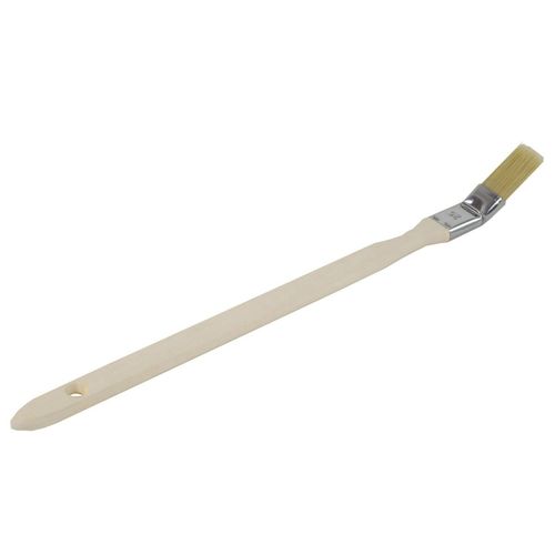 Eckpinsel 25mm Heizk�rperpinsel Holzstiel Pinsel Naturborsten Malerpinsel