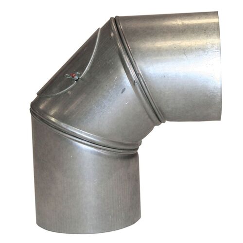 Ofenrohr FAL 120mm Universal Bogenknie 90- mit T�r