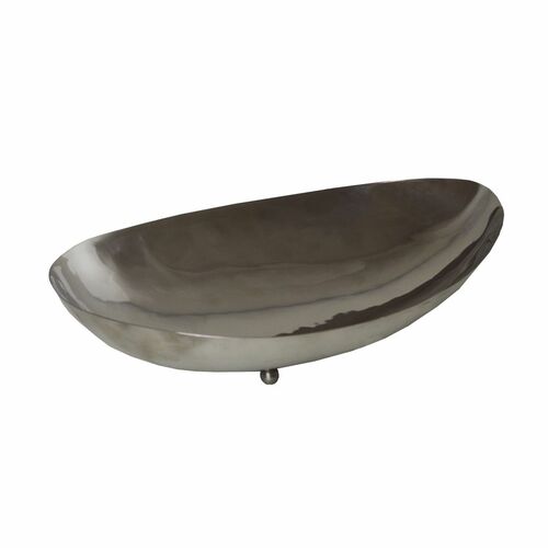 Dekoschale Egg Edelstahl poliert Schale Tischschale Obstschale Deko