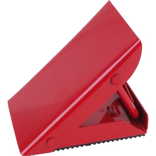 Unterlegkeil Metall einklappbar Hemmschuh Bremsschuh Radschuh Radkeil