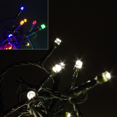 Lichterkette 120LED gr�n Netzbetrieb Farbwechsel Lichter Kette LED Weihnachten