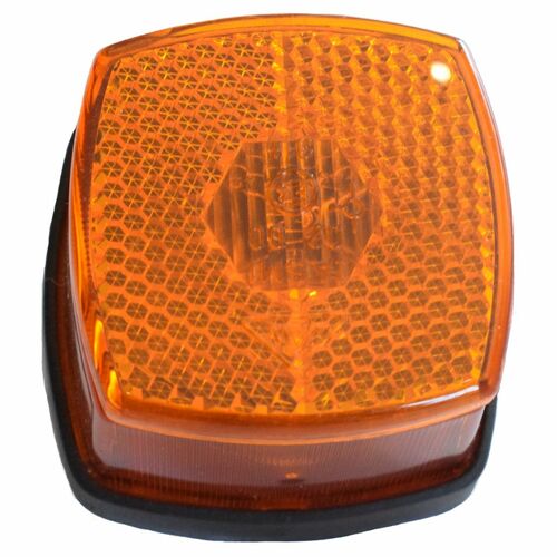 Begrenzungsleuchte orange 66x62mm Positionsleuchte Umrisslicht