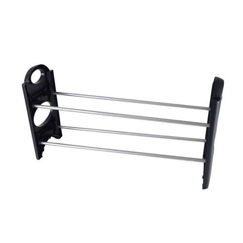 Schuhregal 64x20x34cm Metall 2Ablagen Schuhablage Metallregal Regal Schuhst�nder