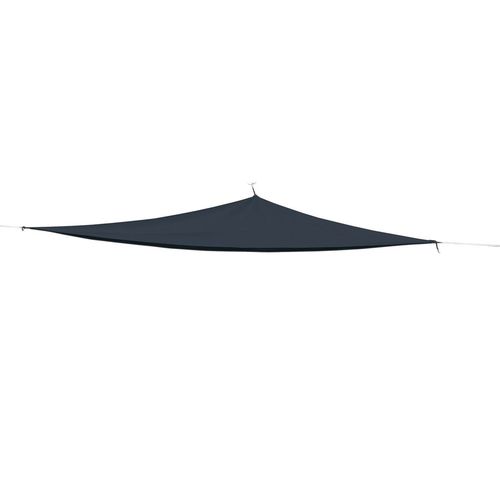 Dreieck-Sonnensegel 5m stabile �sen Nylonseile ideal f�r Garten Strand Terrasse 