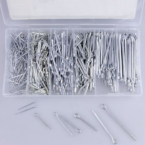 Splinte Splintsatz Sortimentskasten 555tlg Sortiment ca.25-64mm Sicherungsstifte