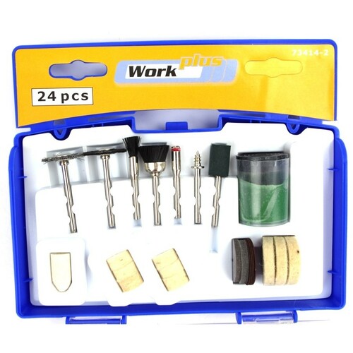 Schleifset 24tlg. Polierset Reinigungsset Trennset Fr�sen Schleifen Polieren