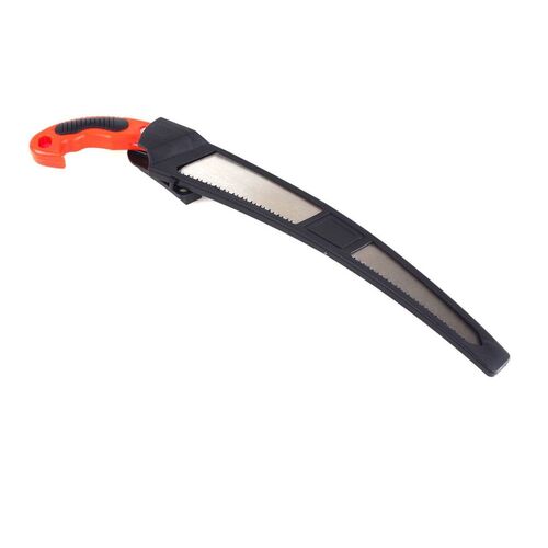 S�ge ca. 33 cm mit Holster und G�rtelklemme Asts�ge Metall