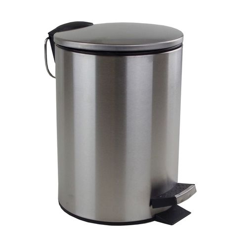Treteimer Kosmetikeimer 3L Edelstahl 17x24cm M�lleimer Abfalleimer