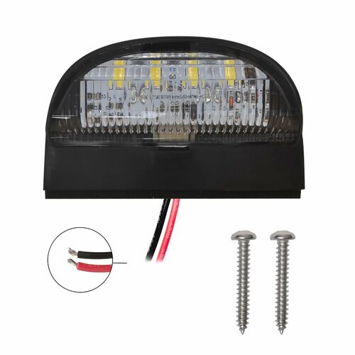 4LED Kennzeichenbeleuchtung Kennzeichenleuchte 72x50mm Nummernschildbeleuchtung