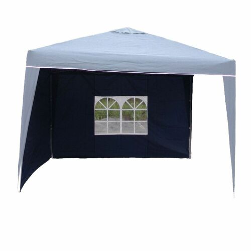 Seitenteile 2 St�ck f�r Pavillon 3x3m wasserabweisend mit 1x Fenster Seitenwand 