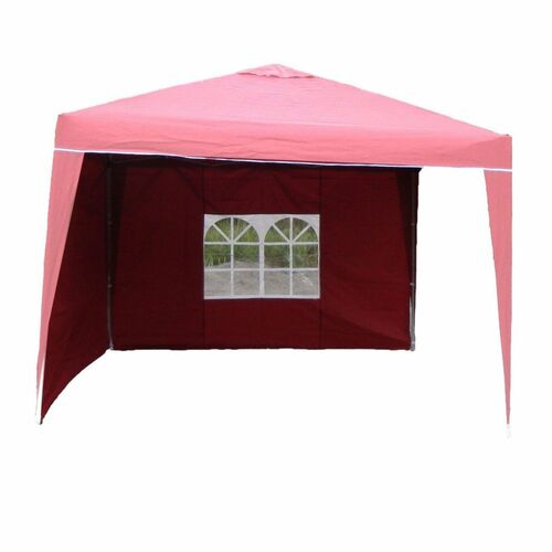 Seitenteile 2 St�ck f�r Pavillon 3x3m wasserabweisend mit 1x Fenster Seitenwand 
