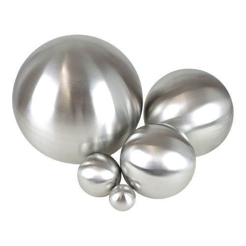 Edelstahlkugel matt Gr��e w�hlbar 5/9/15/20/28cm Gartenkugel Dekokugel Edelstahl