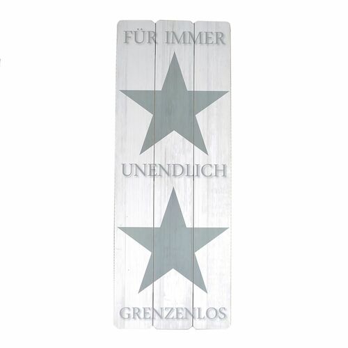 Holzschild F�r immer robustes MDF Dekoschild Schild Wanddeko