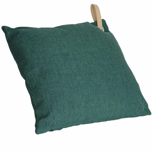Dekokissen Catch 45x45cm Polyester lila grn anthrazit oder braun Kuschelkissen 