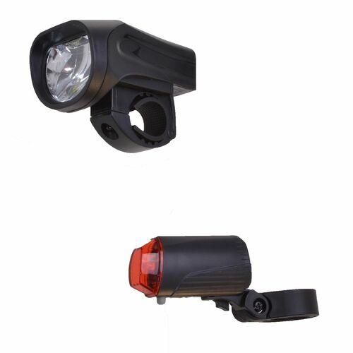 Fahrradbeleuchtung Set 15&30LUX Vorderlicht R�cklicht Fahrradlicht Fahrradlampe