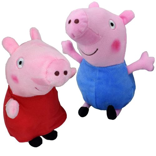 Peppa Wutz George Pig Pl�sch Stofftier 31cm Teddy Pl�schfigur Kuscheltier