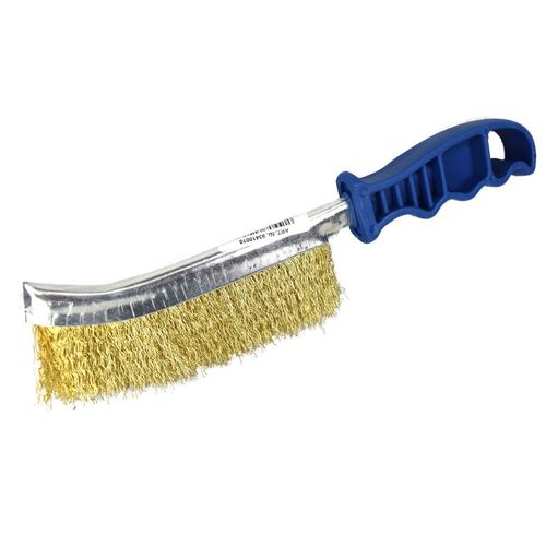 Drahtb�rste 25cm 1St�ck Messing Handdrahtb�rste Bremssattelb�rste Grillb�rste