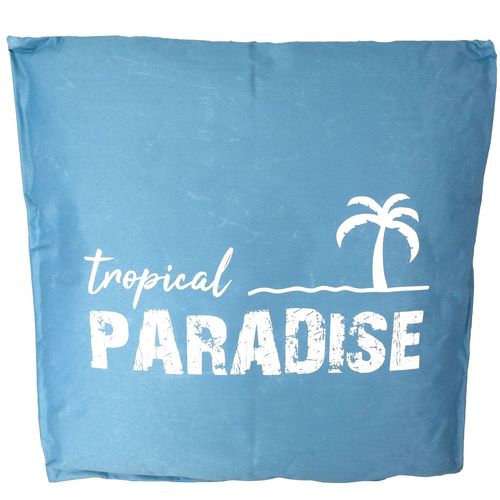 Outdoor Kissen Tropical Paradise 45x45cm wetterbest�ndig pink o. petrol Garten 
