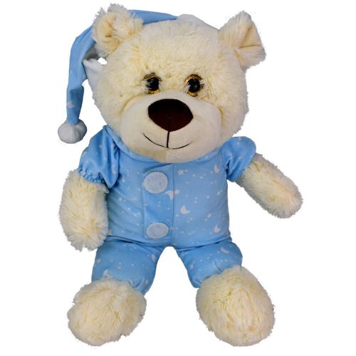 Teddy im Schlafanzug 52cm Kuscheltier rosa oder blau Stofftier Teddyb�r Puppe 