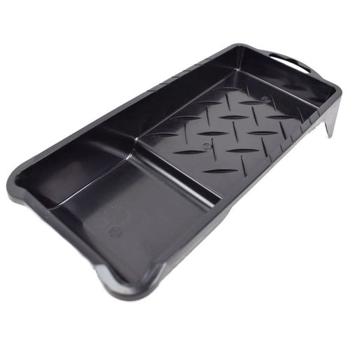 Farbwanne 10x22cm schwarz Kunststoff Lackschale Lackwanne Bodenwanne