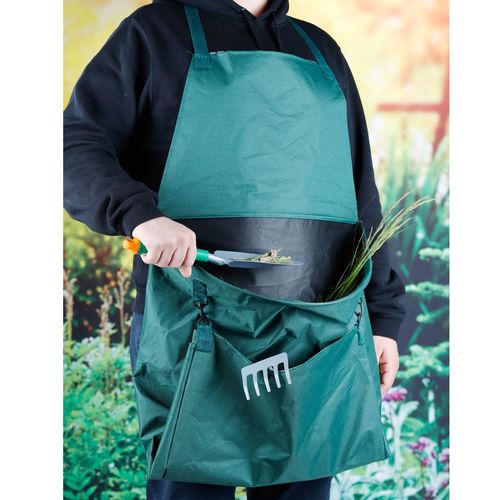 Gartensch�rze gr�n Gartenabfall Sammelsch�rze Garten