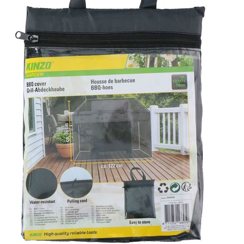 Grill Abdeckung 122x70x76cm Schutzhaube Schutzh�lle Polyester rechteckig