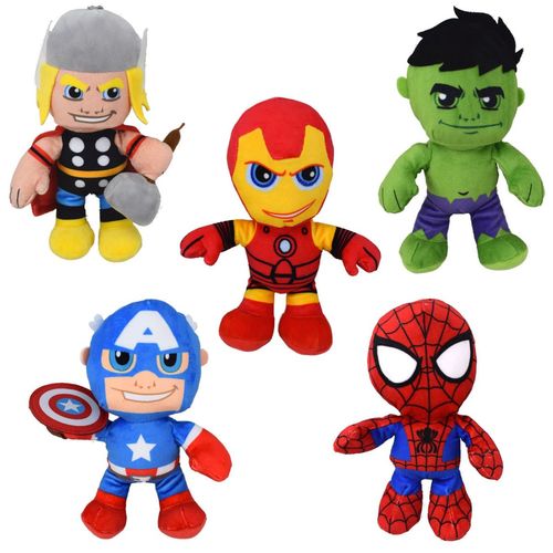 Avengers 22cm Pl�schfigur Spider-Man, Hulk, Thor, Iron Man oder Captain America