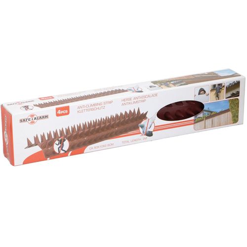 Zaunspitzen Kletterschutz 4 St�ck Vogel 50x10cm Tauben Einbrecher Abwehr Schutz