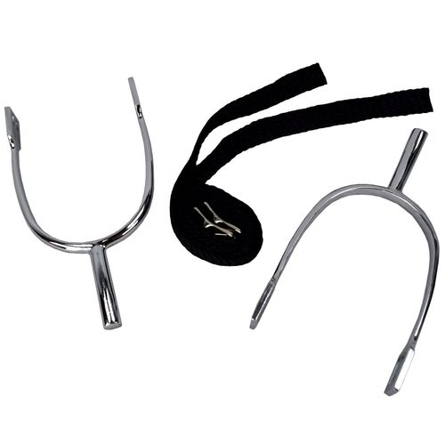 Sporen mit Dorn w�hlbar in 14, 20, 30 oder 40 mm L�nge inkl. Sporenriemen Nylon 