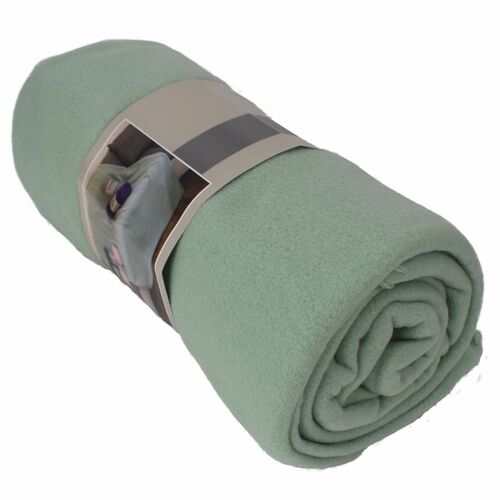 Fleecedecke Polarfleece versch. Unifarben 130x170cm Wohndecke Schlafdecke Decke 