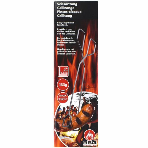 Grillzange Fleischwender 29cm BBQ Grill Wender Zange K�chenutensilien