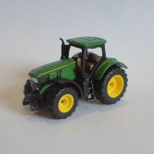 Siku 1064 John Deere 6215R Traktor gr�n Trecker Bulldog Spielzeug Bauernhof 1:87