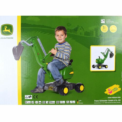 Rolly Toys rolliDigger Sitzbagger John Deere Bagger Schaufelbagger mit R�der