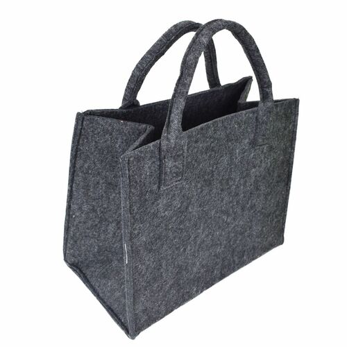 Tragetasche 35x20x28cm Filz grau, hellgrau, gr�n, lila, navy, anthrazit 18L 