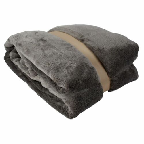 XXL Flanell Kuscheldecke 180 x 220 cm Wohndecke 260g/m� w�rmespeichernd 