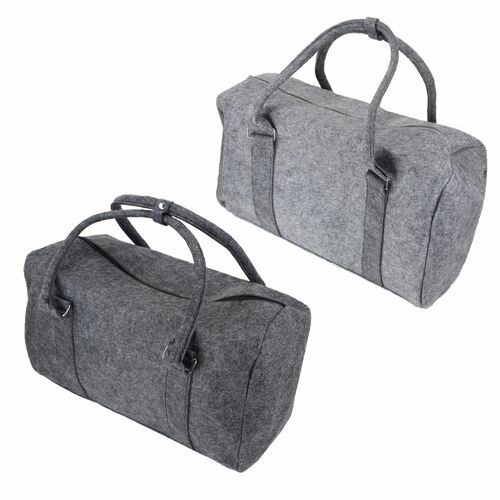 Filz Reisetasche Weekender 50x30x23cm Shopper Tasche Sporttasche Filztasche