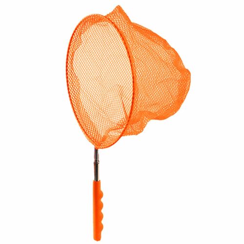 Teichkescher Laubkescher 20cm Teleskopkescher Kescher Teich 85cm Fischkescher 