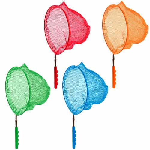 Teichkescher Laubkescher 20cm Teleskopkescher Kescher Teich 85cm Fischkescher