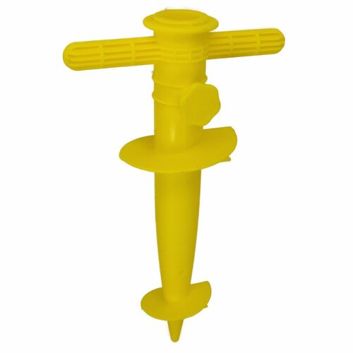 Sonnenschirmst�nder Bodenh�lse 30cm Bodend�bel Strandschirmhalter aus Kunststoff 