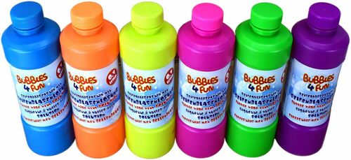 Bubbles 4 Fun Seifenblasenl�sung Fl�ssigkeit Kinder Spa� f�r Drau�en Outdoor