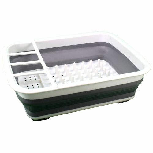 Geschirrst�nder Faltbar Abtropfst�nder Abtropfgestell Abtropfgitter Sp�lablage