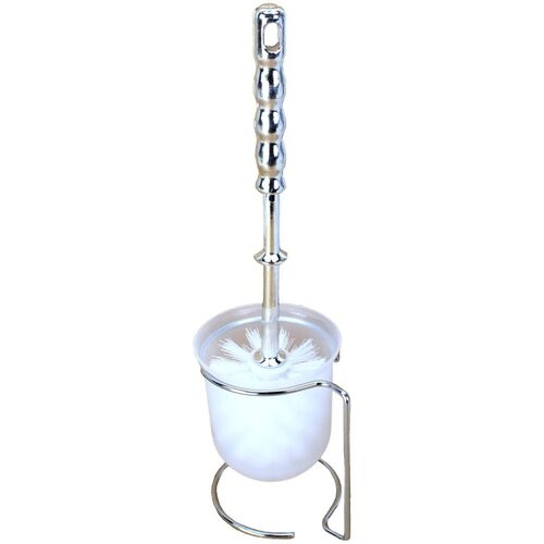 WC Brste Garnitur verchromt Brstengarnitur Klobrste Toilettenbrste