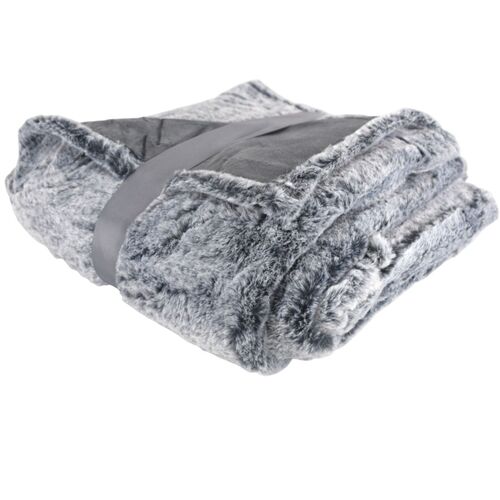 Wohndecke 150x200 Fellimitat super weich und kuschlig drei Farben Kuscheldecke 