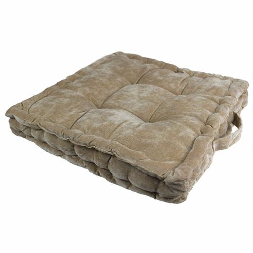 Sitzkissen 40x40x8cm Kissen 4 Punkt Fein-Cord Stuhlkissen verschiedenen Farben 